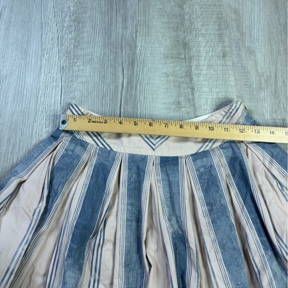 Anthropology Maeve Stripped Skater Skirt size 0 - Picture 3 of 7